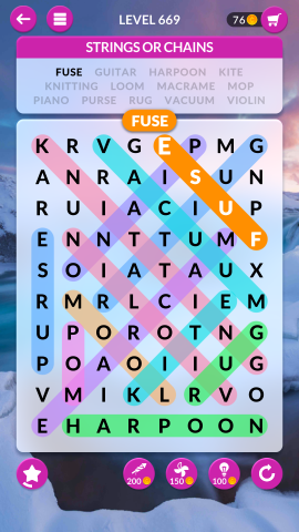 wordscapes search level 669