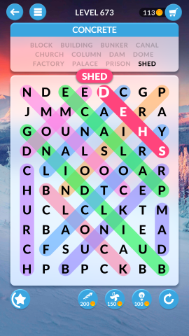 wordscapes search level 673