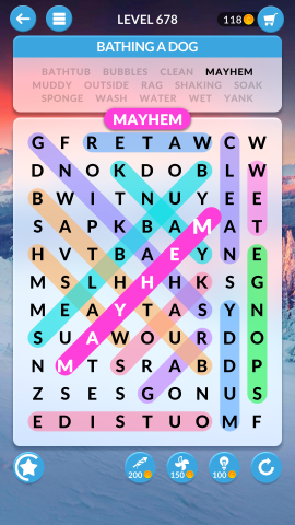 wordscapes search level 678
