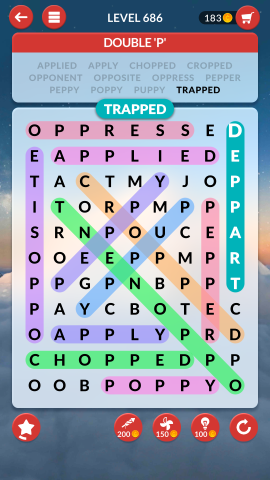 wordscapes search level 686