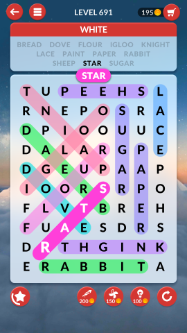 wordscapes search level 691