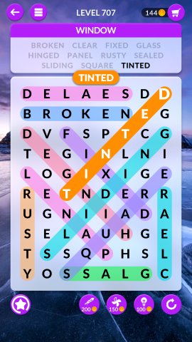 wordscapes search level 707