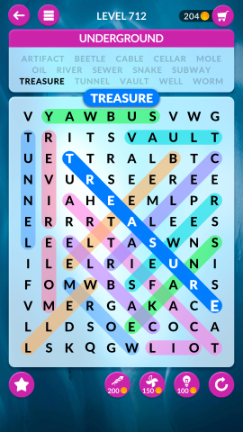 wordscapes search level 712