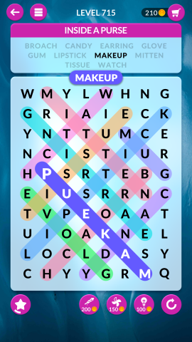 wordscapes search level 715