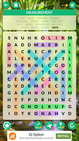 wordscapes search level 72