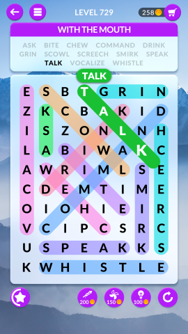 wordscapes search level 729
