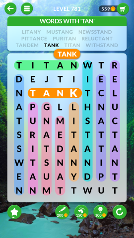 wordscapes search level 781