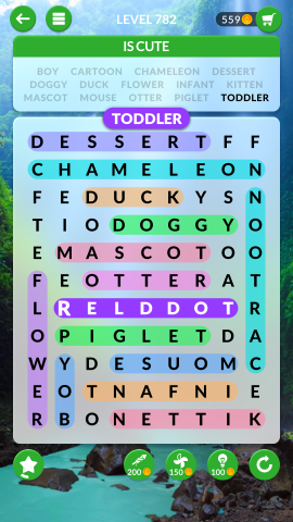 wordscapes search level 782