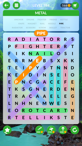 wordscapes search level 784