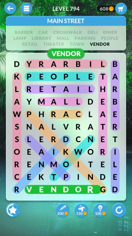 wordscapes search level 794