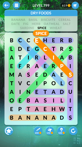 wordscapes search level 799