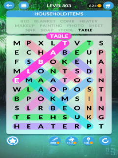 wordscapes search level 803