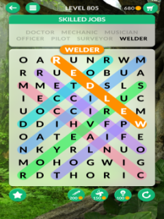 wordscapes search level 805