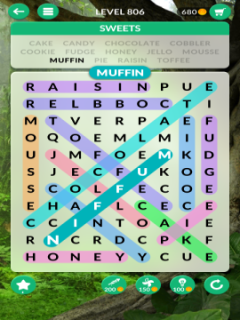wordscapes search level 806