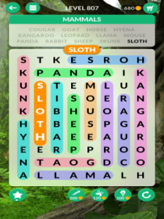 wordscapes search level 807