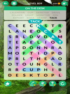 wordscapes search level 809