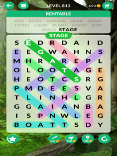 wordscapes search level 813