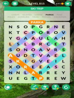 wordscapes search level 815