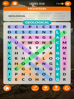 wordscapes search level 818