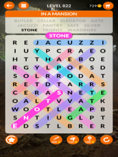 wordscapes search level 822