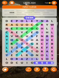 wordscapes search level 824