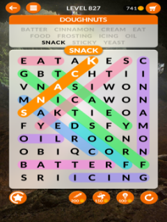 wordscapes search level 827