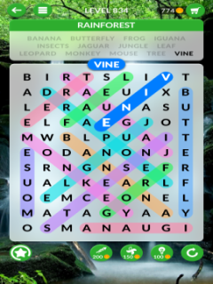 wordscapes search level 834