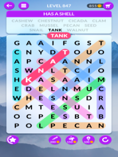 wordscapes search level 847