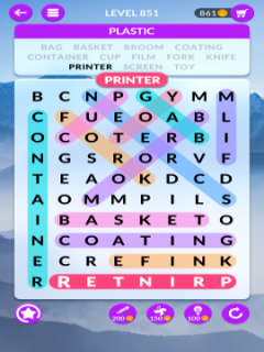 wordscapes search level 851
