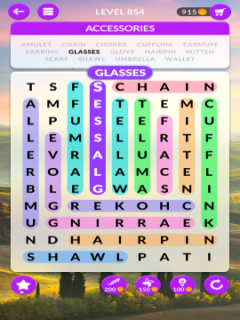 wordscapes search level 854