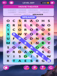 wordscapes search level 889