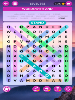 wordscapes search level 892