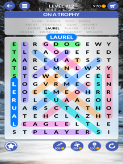 wordscapes search level 912