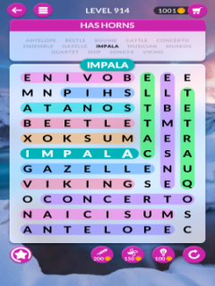 wordscapes search level 914