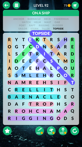 wordscapes search level 92