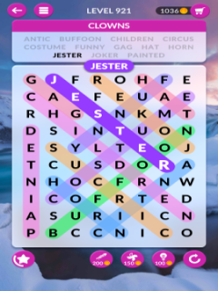 wordscapes search level 921