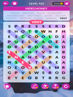 wordscapes search level 922