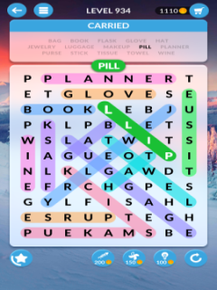 wordscapes search level 934