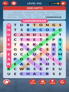 wordscapes search level 942