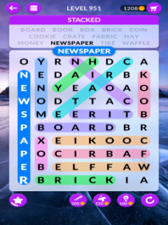 wordscapes search level 951