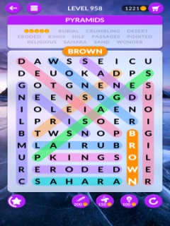 wordscapes search level 958