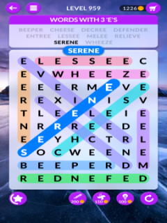 wordscapes search level 959