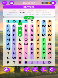 wordscapes search level 967