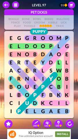 wordscapes search level 97