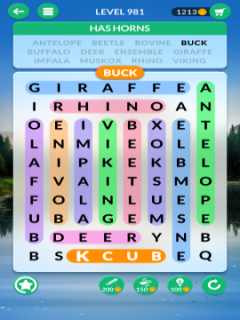 wordscapes search level 981