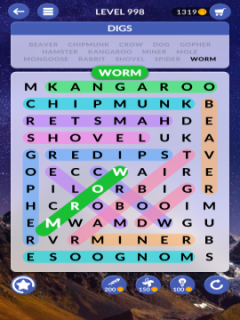 wordscapes search level 998